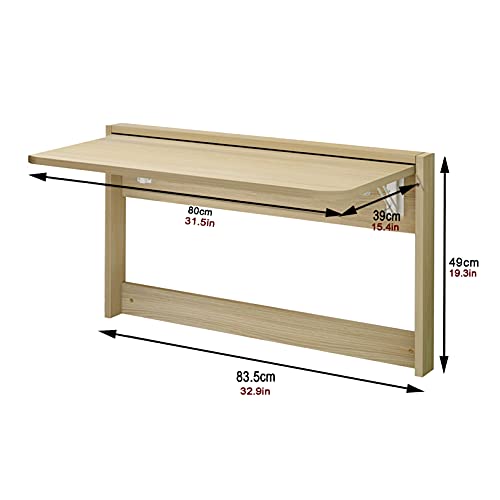Mesa plegable de pared para espacios pequeños y cocina 7