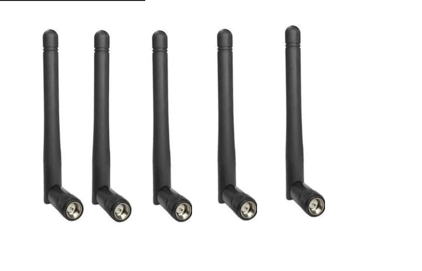 NBR 3dbi Rubber Duck Antenna Whip Antenna Omni Antenna WiFi 2.4GHz 5GHz 5.8GHz for WiFi Wireless Network Card/USB Adapter/Security IP Camera/Video Surveillance Monitor SMA Male (5 PCS)-image-39