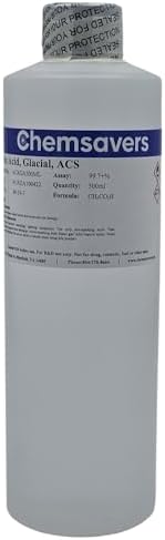Acetic Acid, Glacial, ACS, 99.7+%, 500ml