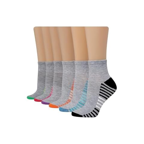 Hanes Women's Comfort Fit Ankle Socks Cover