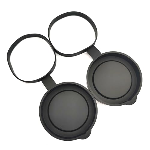 Silicone Caps For Binocular/Monocular Lens Internal Diameter 61-63MM Soft Covers For Hiking And Outdoors Activity