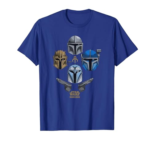 T-shirt Mandalorian Star Wars imprimé chasseur de primes pour fan de série