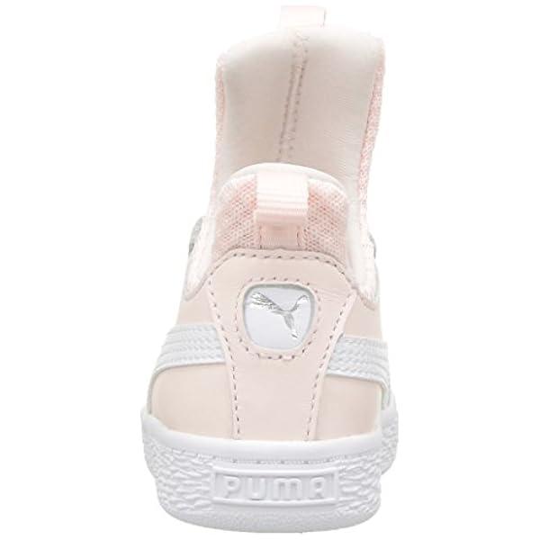 PUMA Baby Basket Fierce EP AC INF Sneaker, Pearl White, 5 M US Toddler