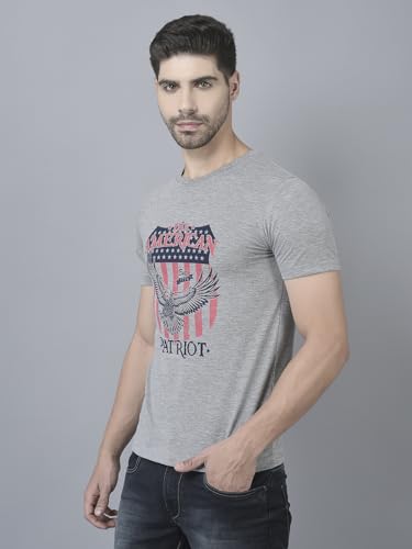 Image of Dollar Cotton Rich Fabric Solid Men's T-Shirt | Fashionable Prints | Branded Loop Label | Wide Array of Attractive Colours
