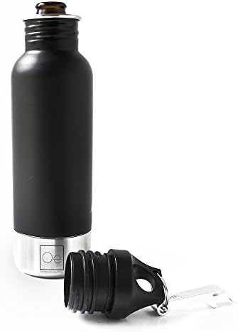 Oe Stainless Steel Bottle Insulator Keeps Beer Ice Cold For Hours With Superior Insulation and Sealable Screw On Cap with Included Bottle Opener