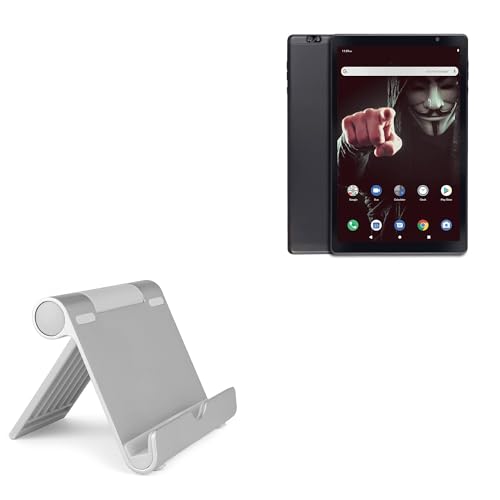 BoxWave Stand and Mount Compatible with iBall iTAB MovieZ Pro - VersaView Aluminum Stand, Portable, Multi Angle Viewing Sturdy
