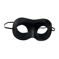 Lyivisk Venezianische Maske Schwarz Herren Maskenball Maske aus bequemem Stoff für Karneval Halloween und Mottoparty Klassische Gesichtsverkleidung im Vintage Stil