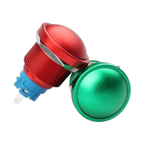 Interruptor de botón de reinicio automático 22mm para reparar paneles de mando