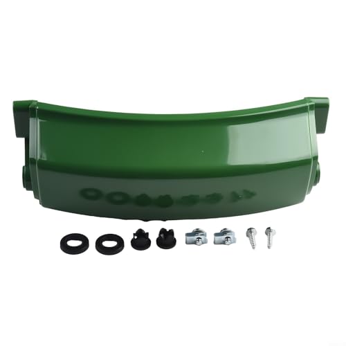 Set für Frontstoßstange und obere Motorhaube für LT133 LT155 LT166 LT150 LT160 LT170, AM128998 Ersatz, Kunststoff, grün, inklusive 1 obere Haube, 8 selbstschneidende Befestigungsschrauben