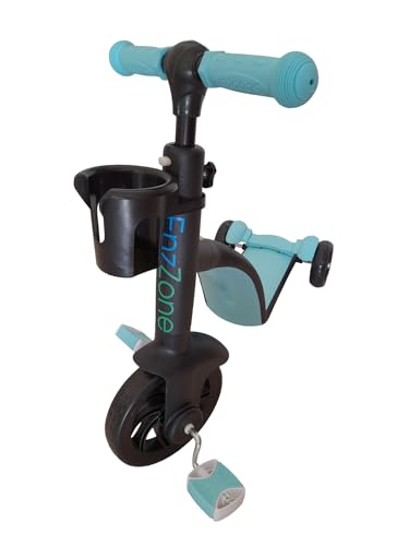 Image of 3 in 1 Kids Tricycle /Baby Balance Bike and Kids Scooter. Tricycle for Toddlers 1-3, Bike for Toddlers. Converts from a Balanced Bike /Scooter /Trike. Easy Push Button Settings.