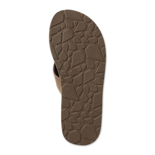 Image of Volcom Men's Victor Sandals - Water-friendly Flip Flops With Comfort Foam Footbed