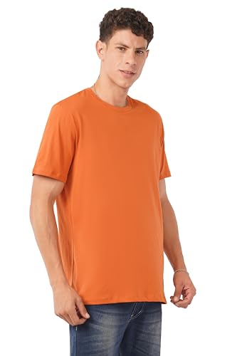 Image of Men's Cotton T Shirt Combo Pack of 3 - Plain Round Neck Solid Black & White Tees, Regular Fit, Half Sleeve Casual Wear for Men (Sizes S-4XL)