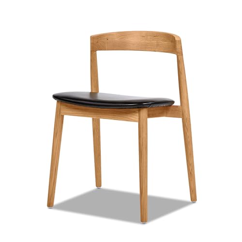 Jennifer Taylor Home Raven 20.5" Stacking Sculpted Oak Wood Dining