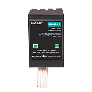 Siemens QSPD2A035B 35 Amp BoltShield Indoor Surge Protective Device
