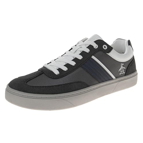 Original Penguin Sneaker for Mens - Adult Lace Up Shoes - Dark Gray (Size 9 Adults) by Josmo - Used condition - US$29.08