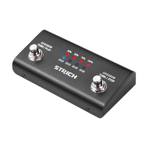 Btuty Wireless Page Turner Pedal BT Portable Music Page Turner for Piano Guitar Tablets Smartphones...