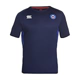 Canterbury Bath 2016/17 Players Superlight Rugby Training T-Shirt - Peacoat - Size 3XL