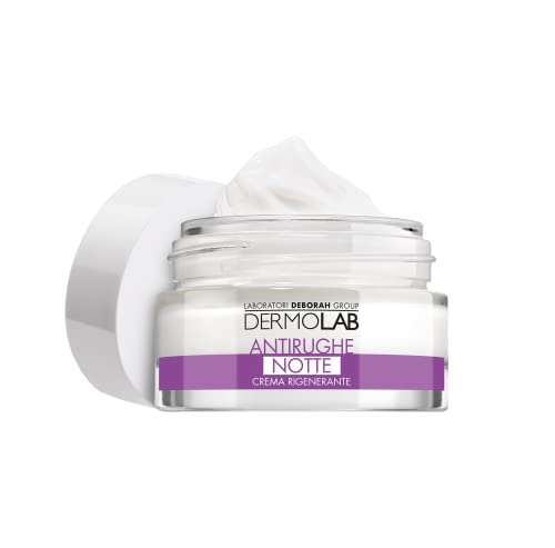 Dermolab Crema facial noche regeneradora antiarrugas con ácido hialurónico - 50 ml