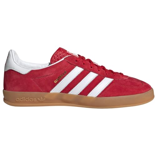 Image of adidas Originals Gazelle Indoor Shoes Men H06261 (Scarlet /Foot), Size 12