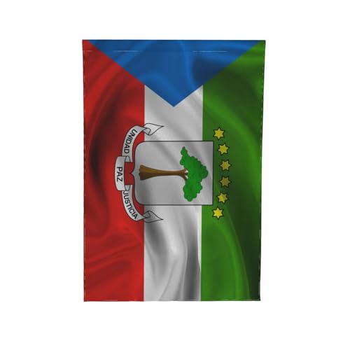 Equatorial Guinea Flag Coat of Arms Equatorial Guinean 12.5x18 In