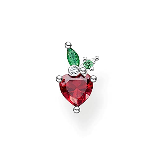 Thomas Sabo Single Ear Stud Strawberry Silver 925 Sterling Silver