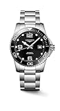 Longines orologio Hydroconquest ceramica 41mm nero automatico acciaio L3.781.4.56.6