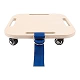 Zxpjkyu Floor Scooter Gym Scooter for Kids with Handles,Homeschool Supplies,Physical Fun Scooter Board Play Equipment for Ages 6-12