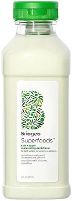 Briogeo Superfoods Kale + Apple Replenishing Conditioner for All Hair Types | Hydrating & Shine-Enhancing | Vegan & Cruelty-Free