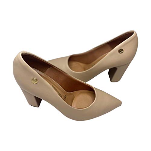 Vizzano Brazilian Shoe Block Heel (Numeric_5) Beige : Amazon