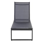 Rollliege Florenz Aluminium Anthrazit