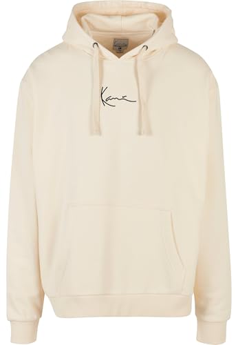 Karl Kani Herren KM-HD011-003-04 Small Signature Essential Hoodie Cream, L