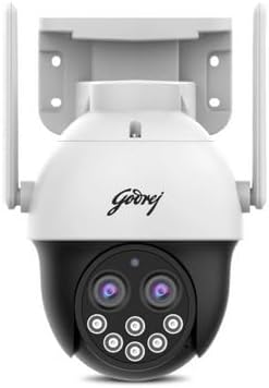 VGT- ACE PRO 4G Smart WiFi Security Camera for Home with 350 Degree 3MP (HD) | 2-Way Audio | Night Vision | Smart Motion Tracking | Humanoid Detection, Alarm System, White (Pack of -4)