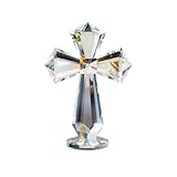 Hand-Carved Crystal Cross...image