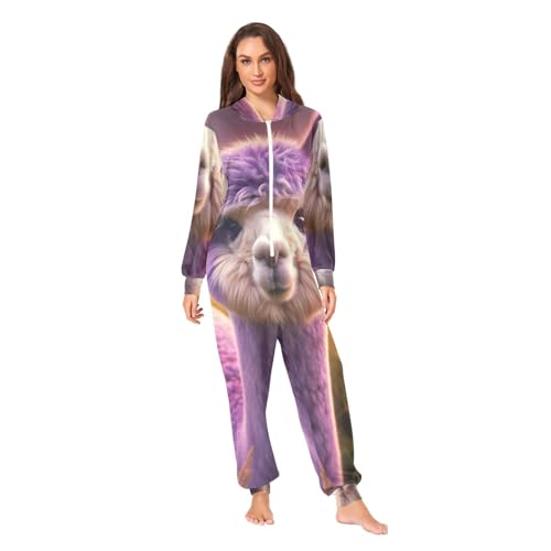 Pyjama grenouillère alpaga GAIREG, le vêtement de nuit premium