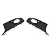 Eternal firm 2x przedni zderzak światła przeciwmgielne pokrywy przeciwmgłowe grille Light Grille Fit dla Touran Caddy Van 2011-2015 2K5 853 665A 2K5 853 666a Lewo prawo (Color : Black)