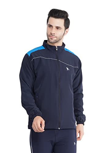 Image of Men's Regular Fit Sports Active-wear Jacket With Full Sleeve & Zipper Pockets (202)