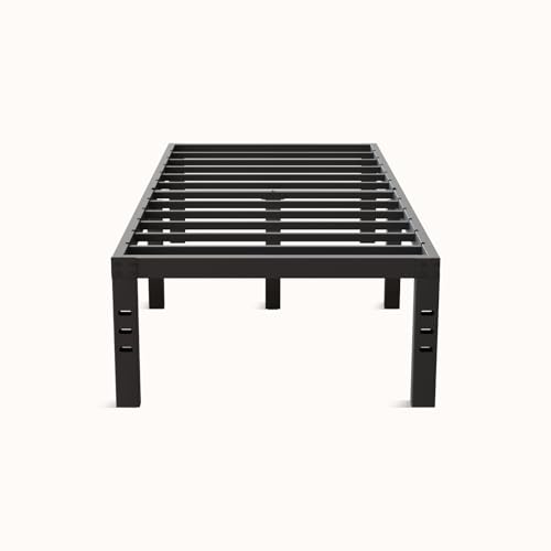 Novilla Twin Bed Frame, 14 Inch Metal Platform Bed Frame Twin Size with Storage Space Under Bed, Heavy Duty Steel Slat Support, Easy Assembly, No Box Spring Needed by Novilla - Image 8