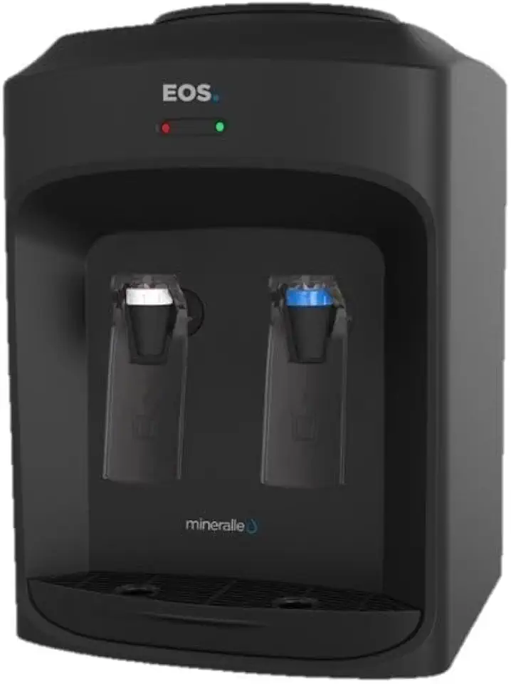 Bebedouro de Mesa para Garrafão EOS Mineralle Eletrônico Preto EBE01BP Bivolt