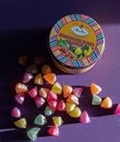 Berlingots rayés. Assortiment de 300 gr en boîte métal. le Roy René...