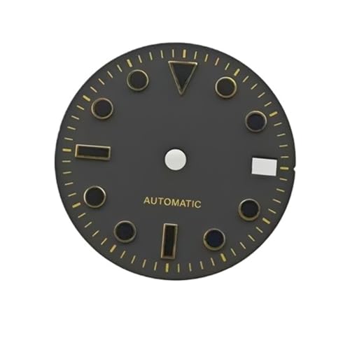 ZHGUIMING 28.5mm NH34 �E�H�b�`�_�C���� �S�[���h/�u���[/���[�Y�u���b�N�l�C�� �T�u�\�� ����Ȃ��E�H�b�`�t�F�C�X NH34/NH35���[�u�����g�p�E�H�b�`�A�N�Z�T���[(Gold scale)