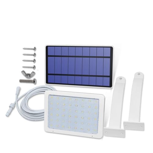 balacoo Solar Spotlight 48 Led Beads Corridor Wall Lamp Garden Light No Extra Power Required