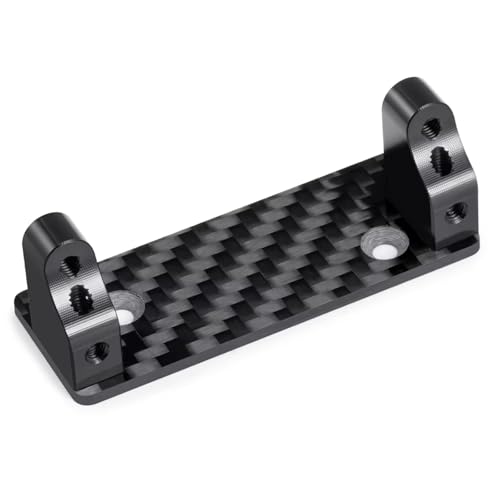 Pièces carbone Tamiya 1/10 Clod Buster plaque support servo