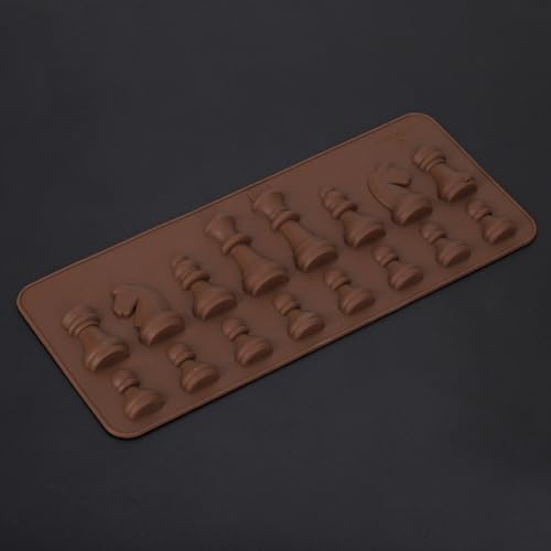 Yctze Molde de Chocolate de Silicona para Decoración de Topper de Pastel de Dulces de Bricolaje, Molde de Chocolate Resistente Al Calor y Antiadherente