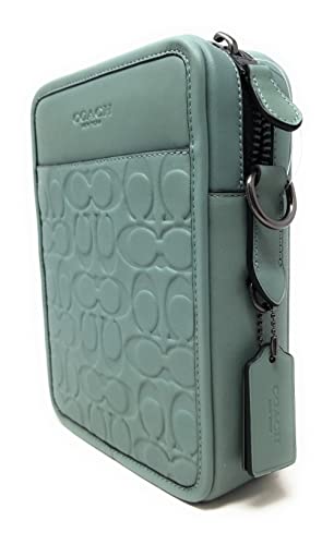 Coach Men's Sullivan Crossbody Bag In Singature Leather (Sage) #TOP3