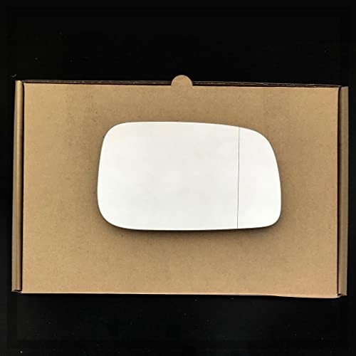 Stick on Wide angle Wing Mirror Glass fits Daihatsu Sirion Reg 2005 to 2014 right driver Side