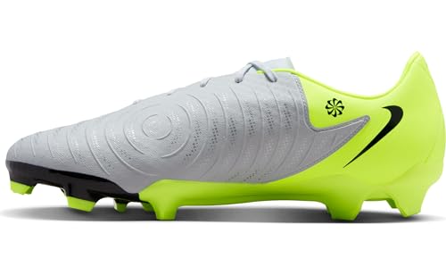 Nike Phantom Gx Academy DF FG/MG, Tenis para Hombre, Plateado/Negro/Verde Fluorescente, 45 EU - imagen 10