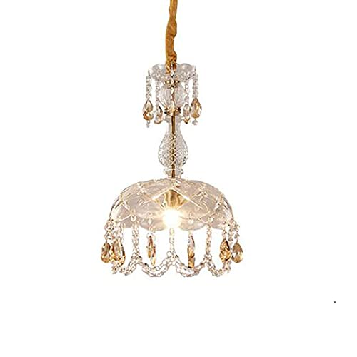 Lustre en cristal style européen YRYRYW de 23 * 40cm pour intérieur