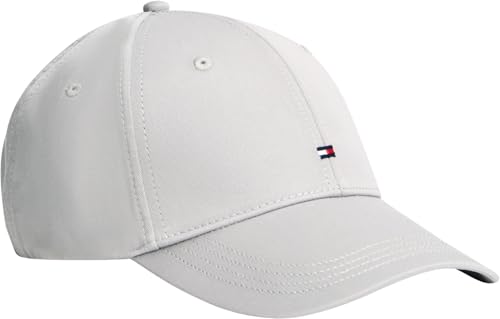 Tommy Hilfiger Uomo Cappellino Classic BB Cappellino da Baseball, Grigio