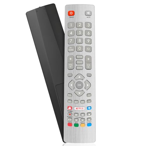 Replacement Sharp TV Remote Control with 2 Shortcuts Button Universal Remote Control for Sharp Aquos TV No Setup Required