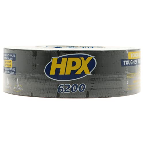 Image of 441318 6200 Duct Tape, 50 mm x 50 m, Black